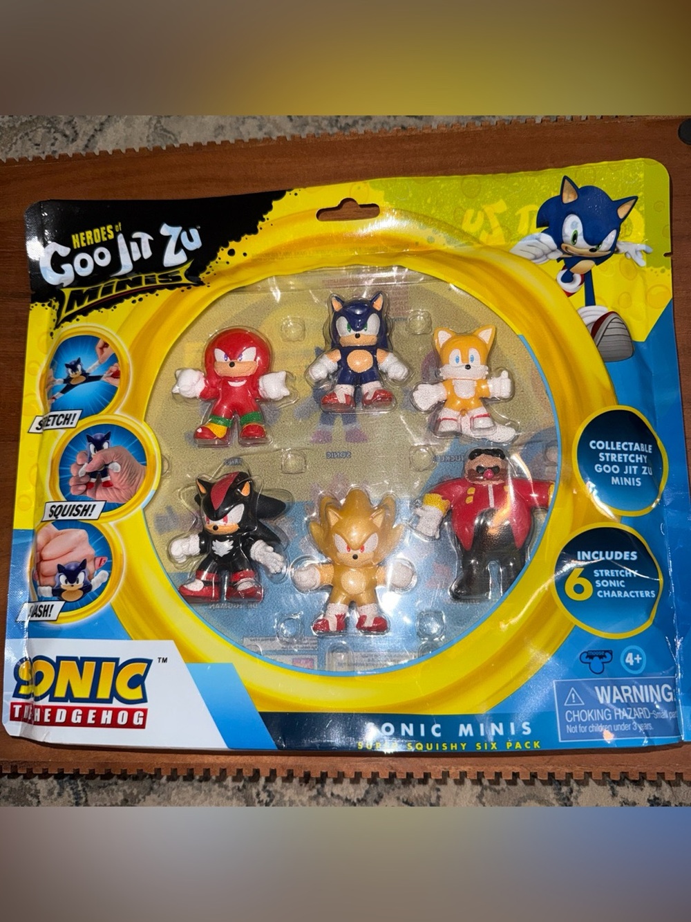 Sonic Minis Kids Toy Figure Set